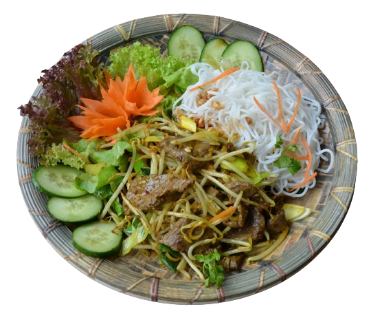 Bún bò sa ot (leicht scharf)
